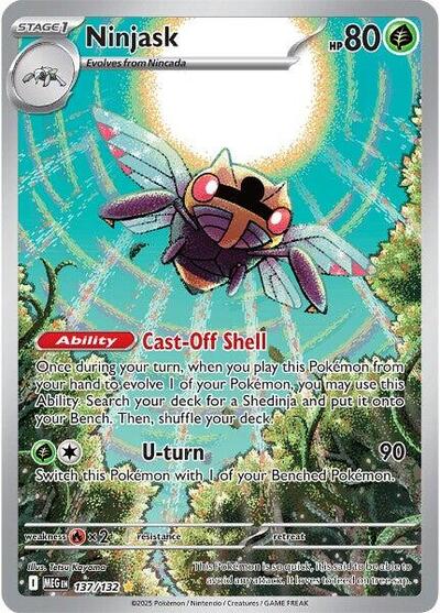 Ninjask #137 Mega Evolution