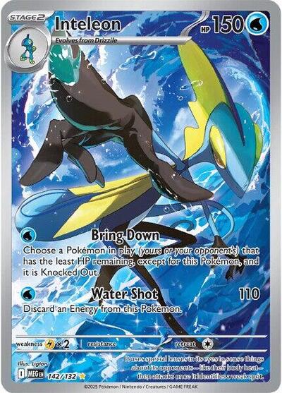 Inteleon #142 Mega Evolution