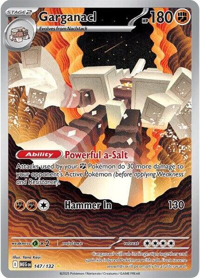 Garganacl #147 Mega Evolution