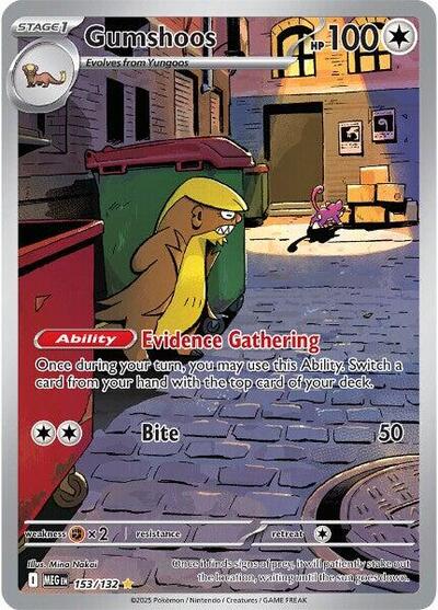 Gumshoos #153 Mega Evolution