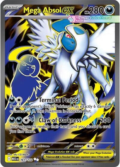 Mega Absol ex #161 Mega Evolution
