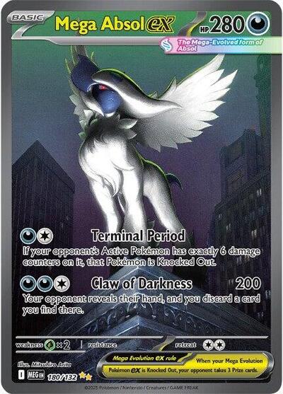 Mega Absol ex #180 Mega Evolution