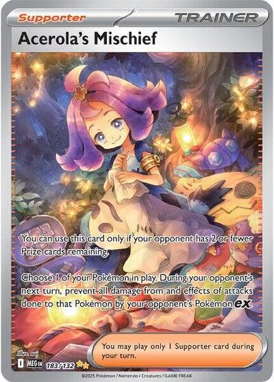 Acerola's Mischief #183 Mega Evolution