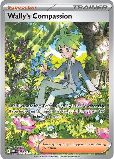 Wally's Compassion #186 Mega Evolution