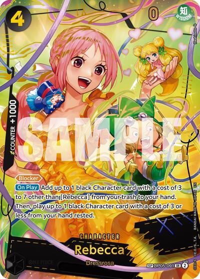 Rebecca (SP) #OP05-091 Premium Booster -The Best- Vol. 2