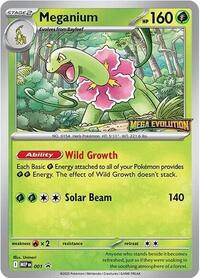 Meganium #1 Mega Evolution Promo