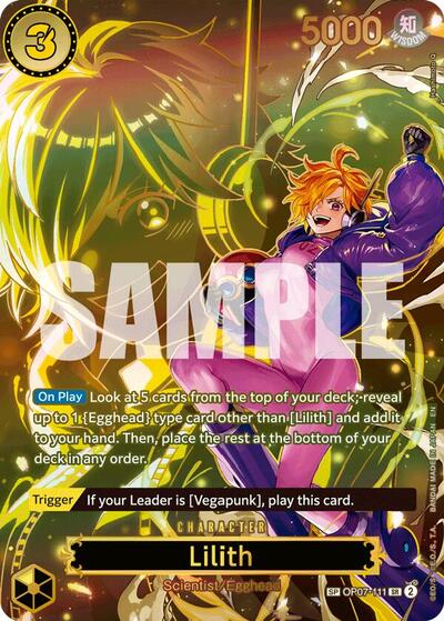 Lilith - OP07-111 (SP) #OP07-111 Carrying On His Will