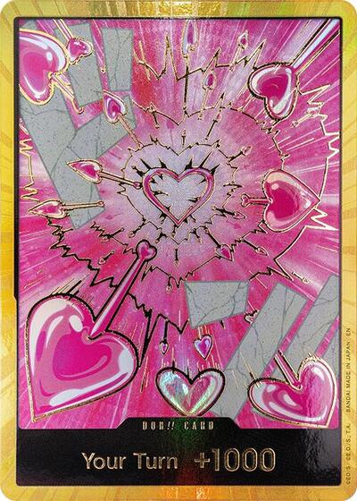 DON!! Card (Boa Hancock) (Gold) #promo Premium Booster -The Best- Vol. 2