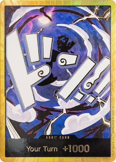 DON!! Card (GEAR5 Luffy) (Gold) #promo Premium Booster -The Best- Vol. 2