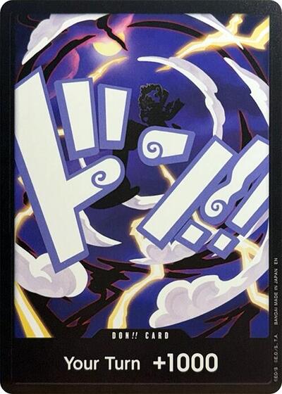 DON!! Card (GEAR5 Luffy) #promo Premium Booster -The Best- Vol. 2