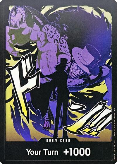 DON!! Card (Rob Lucci) #promo Premium Booster -The Best- Vol. 2
