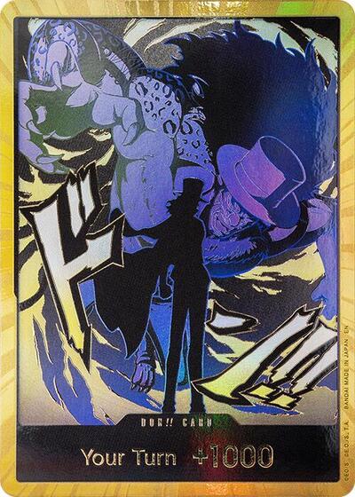 DON!! Card (Rob Lucci) (Gold) #promo Premium Booster -The Best- Vol. 2