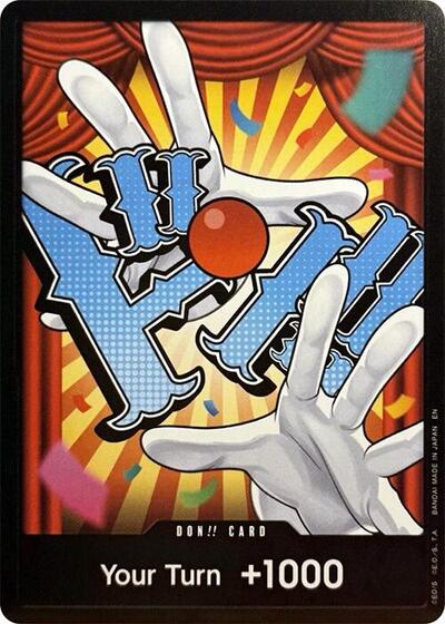 DON!! Card (Buggy) #promo Premium Booster -The Best- Vol. 2