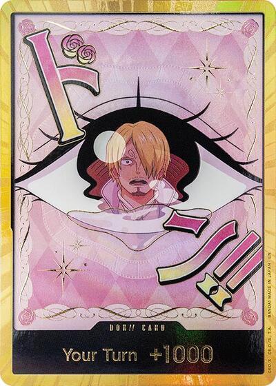 DON!! Card (Pudding) (Gold) #promo Premium Booster -The Best- Vol. 2