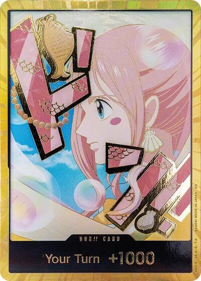 DON!! Card (Shirahoshi) (Gold) #promo Premium Booster -The Best- Vol. 2