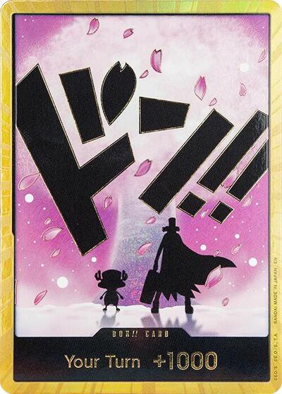 DON!! Card (Chopper) (Gold) #promo Premium Booster -The Best- Vol. 2