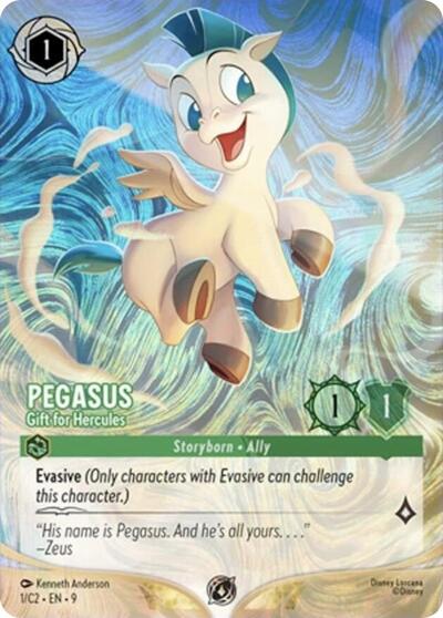 Pegasus - Gift for Hercules #1 Disney Lorcana Promo Cards