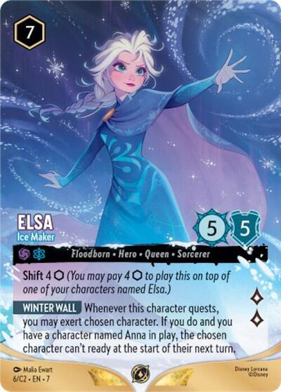 Elsa - Ice Maker #6 Disney Lorcana Promo Cards