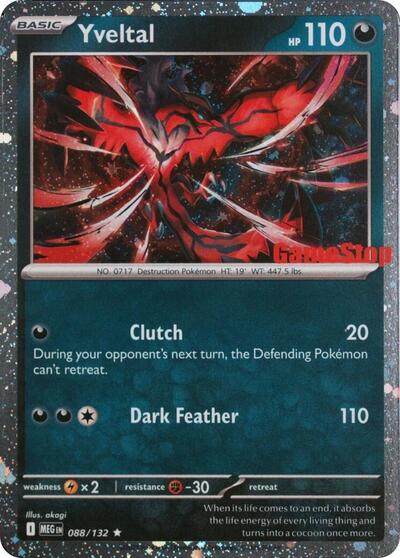 Yveltal Miscellaneous Cards & Products #88