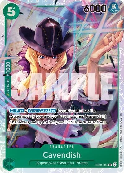 Cavendish - EB01-012 (Reprint) #EB01-012 Premium Booster -The Best- Vol. 2