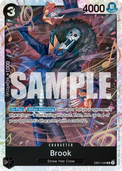 Brook - EB01-046 (Reprint) #EB01-046 Premium Booster -The Best- Vol. 2