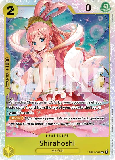 Shirahoshi (Reprint) #EB01-057 Premium Booster -The Best- Vol. 2