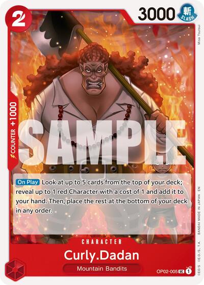 Curly.Dadan (Reprint) #OP02-005 Premium Booster -The Best- Vol. 2