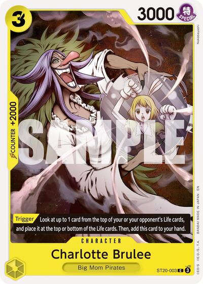 Charlotte Brulee (Reprint) #ST20-003 Premium Booster -The Best- Vol. 2