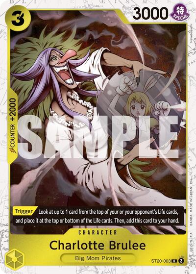 Charlotte Brulee (Pirate Foil) #ST20-003 Premium Booster -The Best- Vol. 2