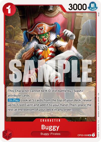 Buggy - OP03-008 (Reprint) #OP03-008 Premium Booster -The Best- Vol. 2