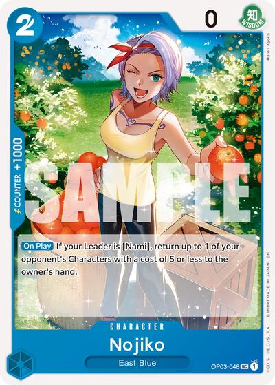 Nojiko (Reprint) #OP03-048 Premium Booster -The Best- Vol. 2