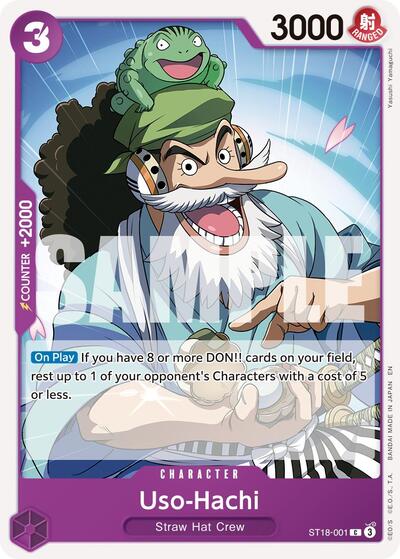 Uso-Hachi (Reprint) #ST18-001 Premium Booster -The Best- Vol. 2