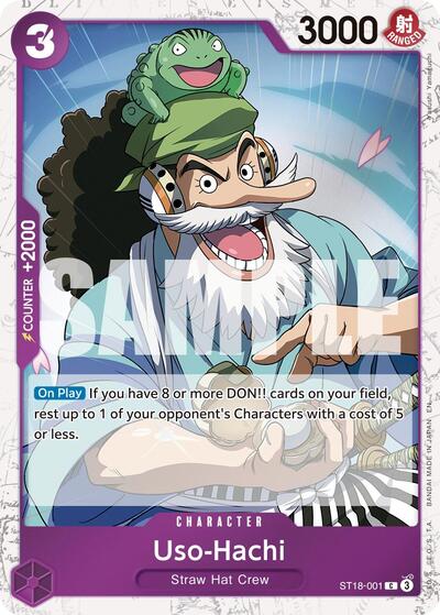 Uso-Hachi (Pirate Foil) #ST18-001 Premium Booster -The Best- Vol. 2