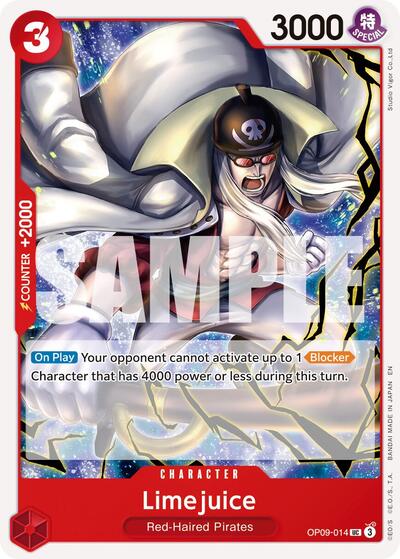 Limejuice (Reprint) #OP09-014 Premium Booster -The Best- Vol. 2