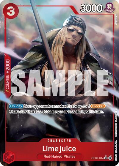 Limejuice (Alternate Art) #OP09-014 Premium Booster -The Best- Vol. 2