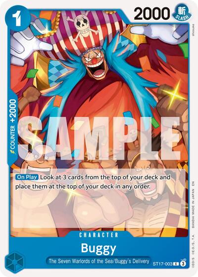 Buggy - ST17-003 (Reprint) #ST17-003 Premium Booster -The Best- Vol. 2