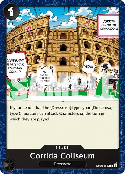 Corrida Coliseum (Reprint) #OP04-096 Premium Booster -The Best- Vol. 2