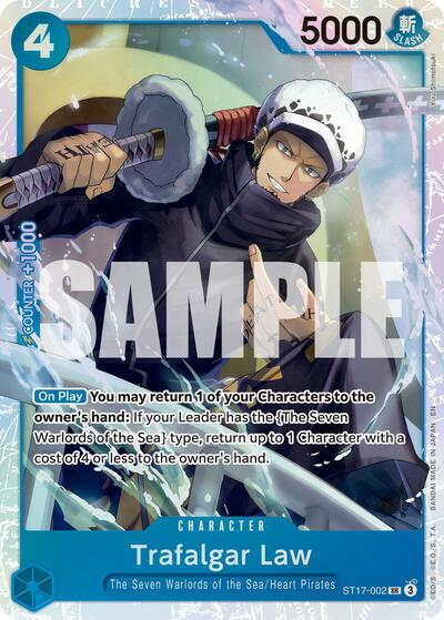 Trafalgar Law - ST17-002 (Reprint) #ST17-002 Premium Booster -The Best- Vol. 2