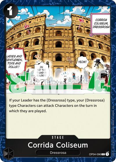Corrida Coliseum (Pirate Foil) #OP04-096 Premium Booster -The Best- Vol. 2