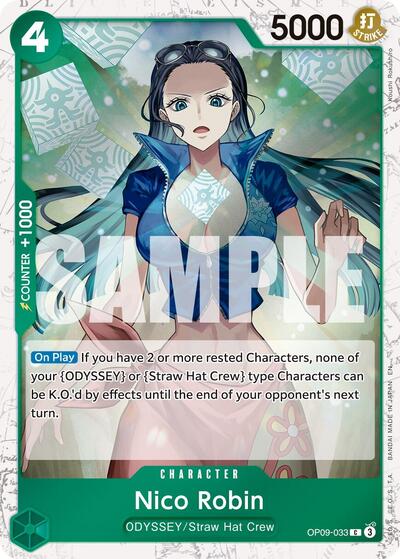 Nico Robin - OP09-033 (Pirate Foil) #OP09-033 Premium Booster -The Best- Vol. 2