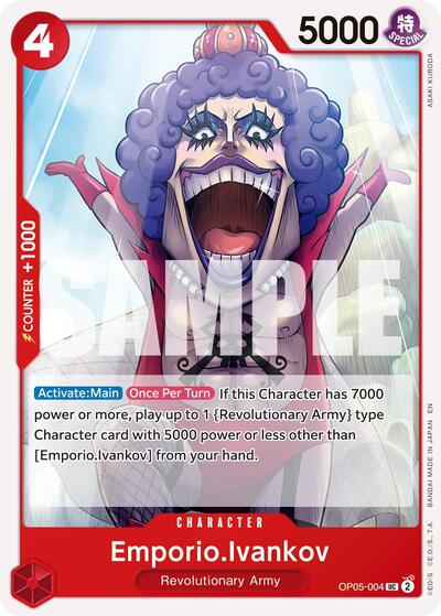 Emporio.Ivankov (Reprint) #OP05-004 Premium Booster -The Best- Vol. 2