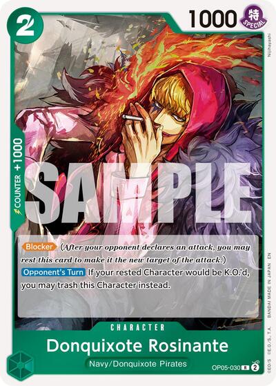 Donquixote Rosinante (Reprint) #OP05-030 Premium Booster -The Best- Vol. 2