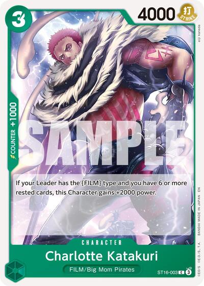 Charlotte Katakuri (Reprint) #ST16-003 Premium Booster -The Best- Vol. 2
