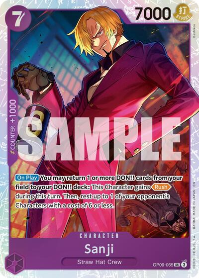 Sanji - OP09-065 (Reprint) #OP09-065 Premium Booster -The Best- Vol. 2