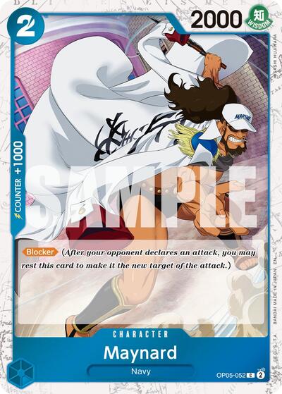 Maynard (Pirate Foil) #OP05-052 Premium Booster -The Best- Vol. 2
