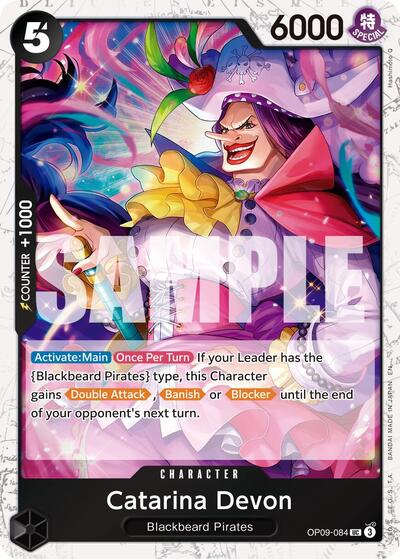 Catarina Devon (Pirate Foil) #OP09-084 Premium Booster -The Best- Vol. 2