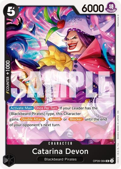Catarina Devon (Reprint) #OP09-084 Premium Booster -The Best- Vol. 2