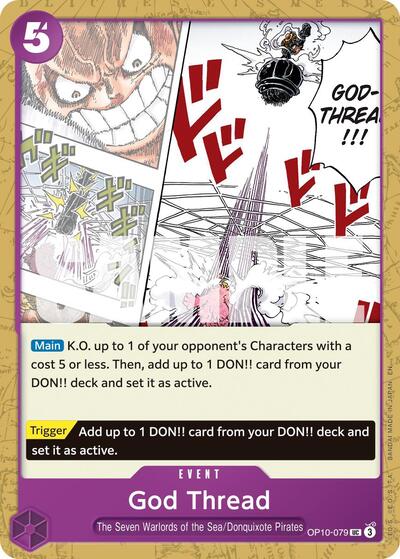 God Thread (Reprint) #OP10-079 Premium Booster -The Best- Vol. 2