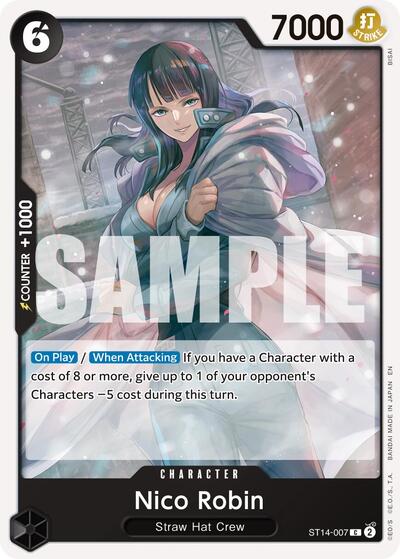 Nico Robin - ST14-007 (Reprint) #ST14-007 Premium Booster -The Best- Vol. 2