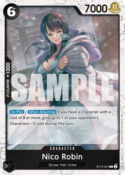 Nico Robin - ST14-007 (Pirate Foil) #ST14-007 Premium Booster -The Best- Vol. 2